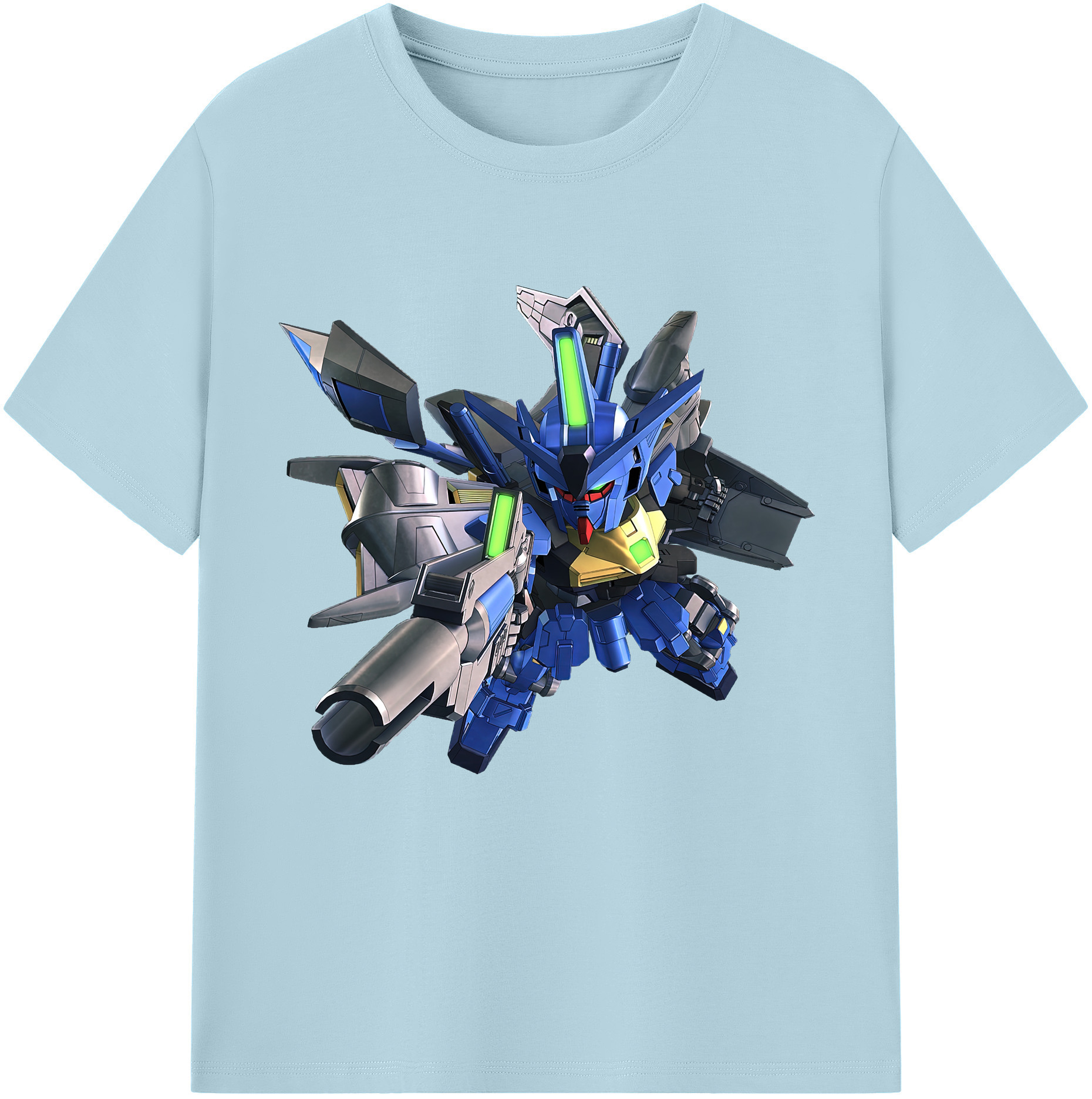 （画像用） 機動戦士ガンダム Mobile Suit Gundam 綿100％半袖Tシャツ（フロントプリント）